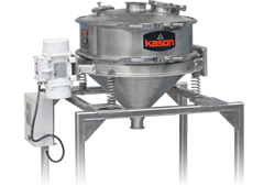 Vibroscreen, Sanitary Batch Sifter, Gap-Free, FLO-THRU, Sanitary, Portable, Batch, Sifter, Kason